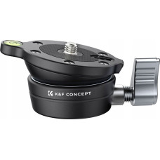 K&F Concept Profesjonalna Głowica Kulowa Video 10kg K&F LB-60 Aluminium + Poziomica / KF31.102