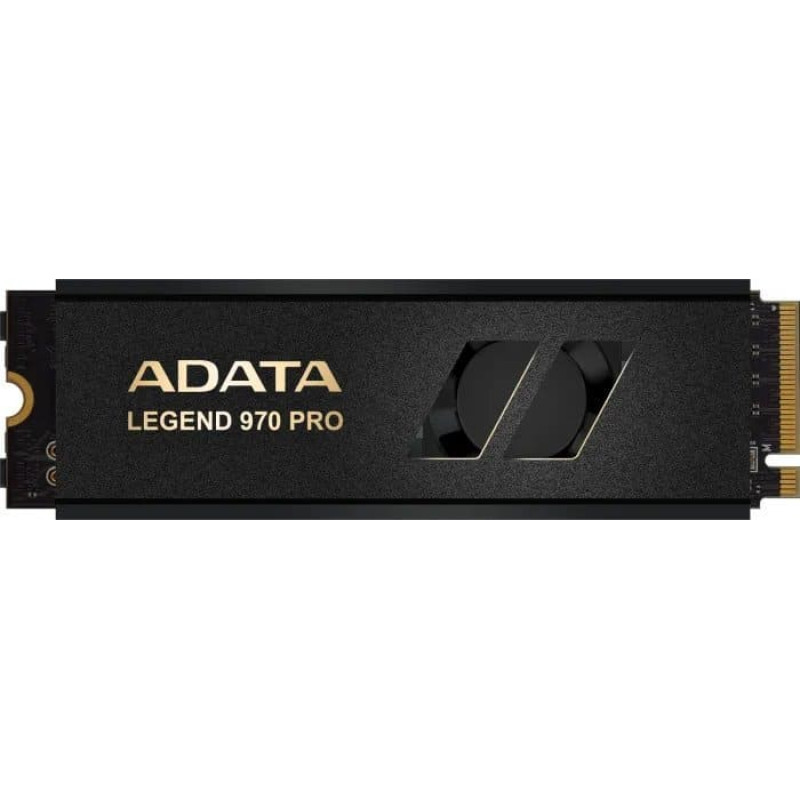 Adata LEGEND 970 Pro 2 TB, SSD (black/gold, PCIe 5.0 x4, NVMe 2.0, M.2 2280)