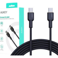Aukey USB cable Aukey USB-C - USB-C 1.8 m Black (CB-NCC2 BK)