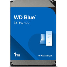 Western Digital HDD|WESTERN DIGITAL|Blue|1TB|SATA 3.0|64 MB|5400 rpm|3,5"|WD10EARZ