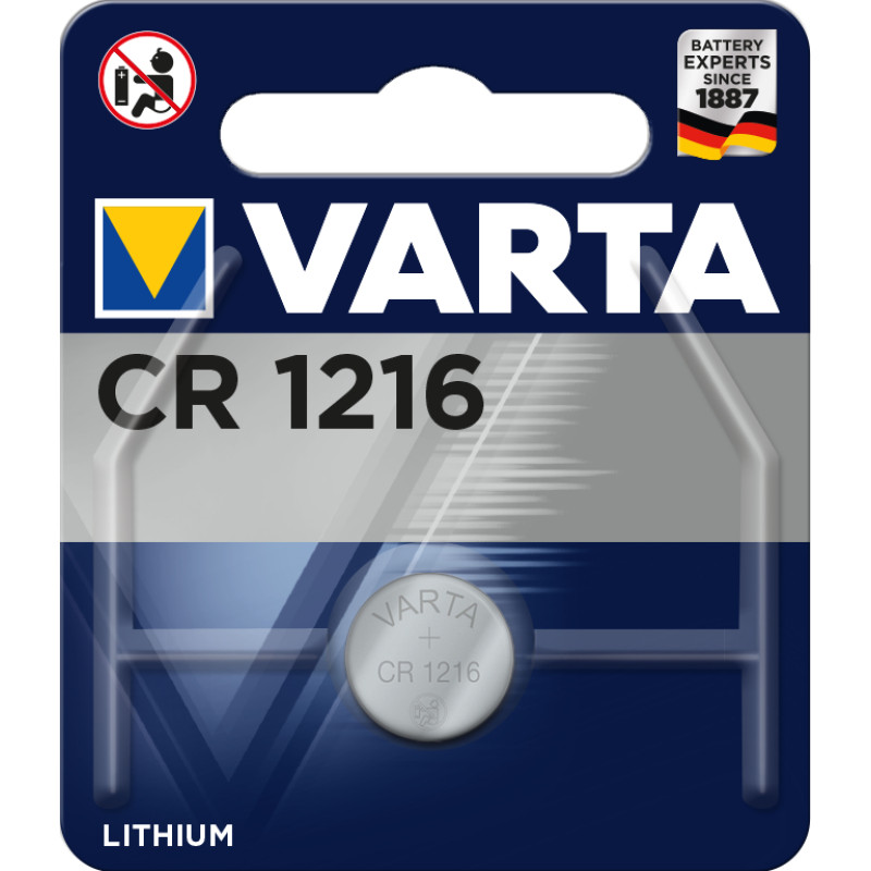 Varta CR1216 Vienreizējas lietošanas baterija Litijs