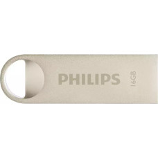 Philips FM16FD160B USB zibatmiņa 16 GB USB Type-A 2.0 Sudrabs