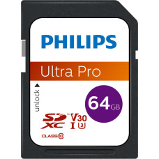 Philips FM64SD65B 64 GB SDXC UHS-I Klases 10