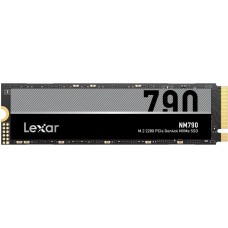 Lexar SSD|LEXAR|NM790|8TB|M.2|PCIe Gen4|NVMe|Write speed 6500 MBytes/sec|Read speed 7400 MBytes/sec|2.45mm|TBW 1500 TB|MTBF 1500000 hours|LNM790X008T-RNNNG