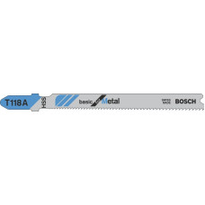 Bosch JIGSAW BLADE T118A METAL 100PCS