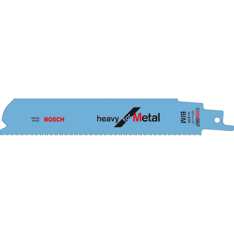 Bosch SABBLE SAW BLADE S926BEF 150MM METAL 1PC