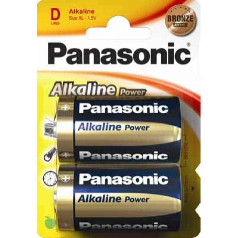 Panasonic BATERIA ALKAICZNA LR20APB BLISTER 2szt.