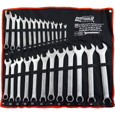 Awtools AW COMBINATION WRENCH SET 25pcs 6-32mm BLACK LINE