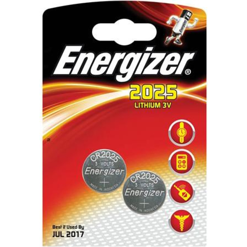 Energizer BATERIA CR-2025 - 2szt.