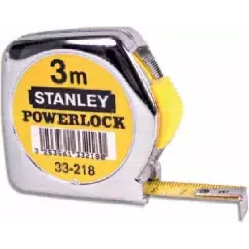 Stanley MIARA ZWIJANA  3mx12,7mm POWERLOCK CHROM KARTA