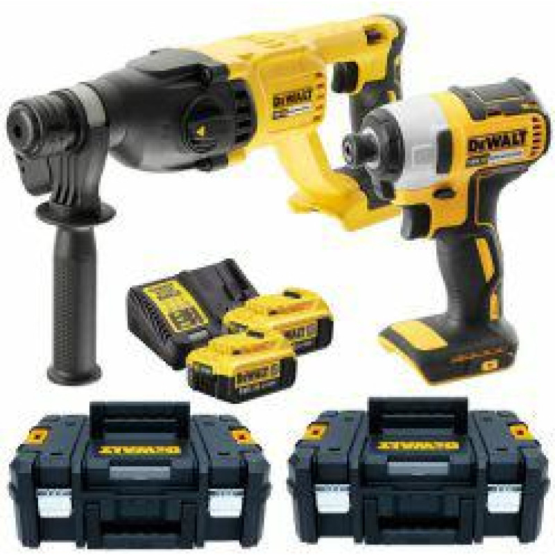 Dewalt .ZESTAW COMBO 18V DCK2023M2T (DCH133 + DCF787) 2x4,0Ah