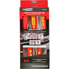 Awtools AW VDE SCREWDRIVER SET  5pcs S2