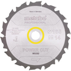 Mbg - Piotr Kiźliński METABO PIŁA TARCZOWA FZ/FA 165x20x14z    POWER CUT WOOD PROFESSIONAL