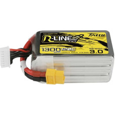 Tattu R-Line Version 3.0 1300mAh 22.2V 120C 6S1P XT60 battery