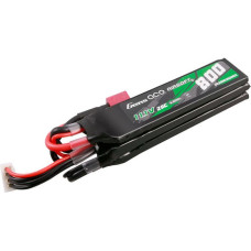 Gens Ace 25C 800mAh 3S1P 11.1V NUNCHUCK 3X Airsoft Gun Lipo Battery with Deans(T) Plug