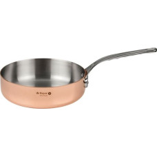 De Buyer Prima Matera Sauté Pan Copper/steel 24cm straight ind.