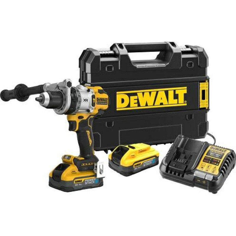 Dewalt WKRĘTARKA UD.18V DCD1007H2T 169Nm 2x5,0Ah POWERSTACK TSTAK