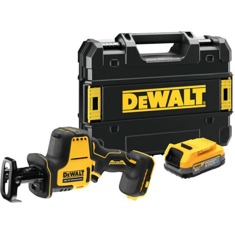 Dewalt PIŁA SZABLASTA 18V 1x1,7Ah POWERSTACK DCS369E1T