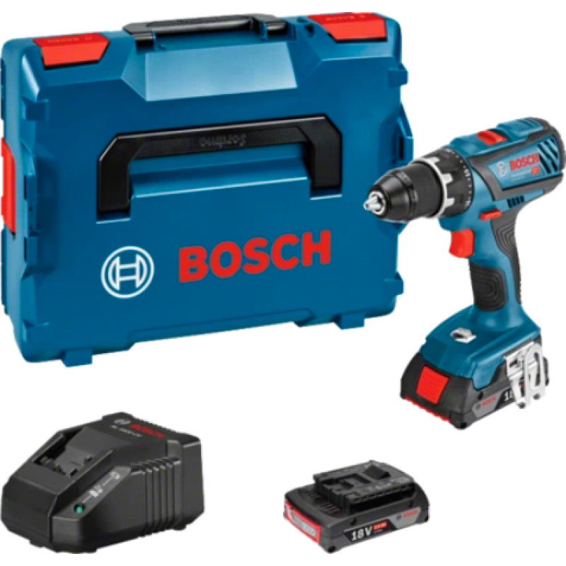 Bosch GSR 18V-28 Professional 1900 RPM Melns, Zils