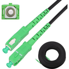 Extralink SC/APC-SC/APC Flat | Patchcord | drop, single mode, Simplex, G.657A2, 125m