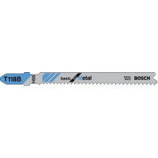 Bosch JIGSAW BLADE T118B METAL 100PCS