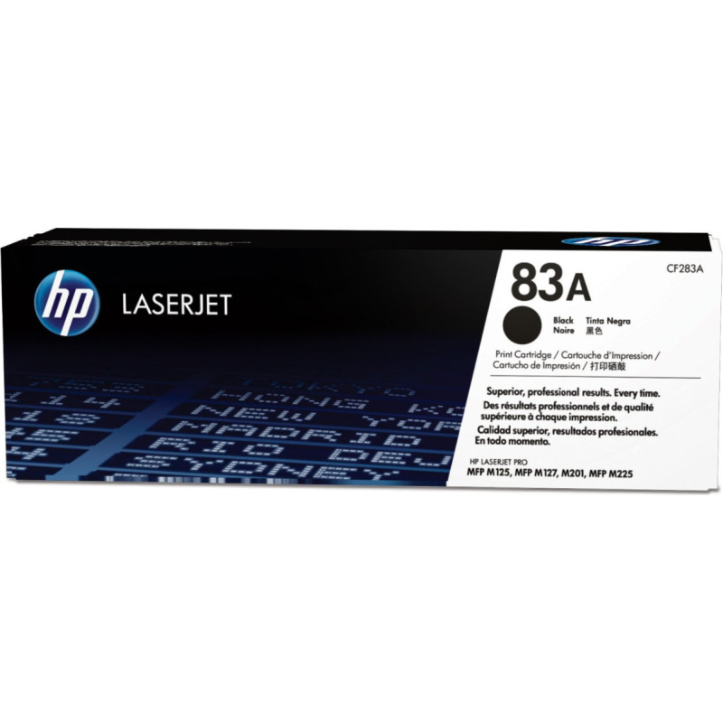 HP Toner Black 1500 pages CF283A