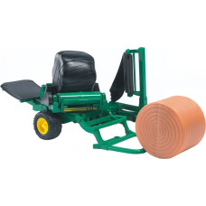 Bruder Professional Series Bale Wrapper with Round Bales (02122)