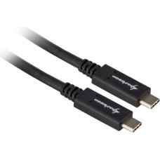 Sharkoon USB 3.1 Cable C-C - black - 0.5m