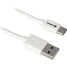 Sharkoon USB 2.0 A - USB C Adapter - white - 2m