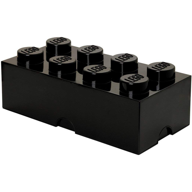 Room Copenhagen LEGO Storage Brick 8 black - RC40041733