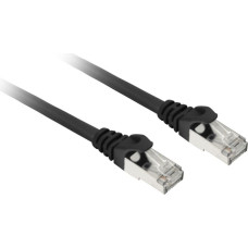 Sharkoon patch network cable SFTP, RJ-45, with Cat.7a raw cable (black, 7.5 meters)