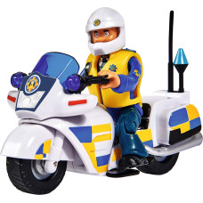 Simba-Dickie Simba Sam police motorcycle with figure 109251092