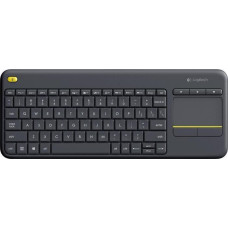 Logitech DE Layout - Logitech WL Touch Keyboard K400 Plus black U - 920-007127