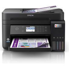 Epson EcoTank ET-3850, multifunction printer (black, scan, copy, USB, LAN, WLAN)