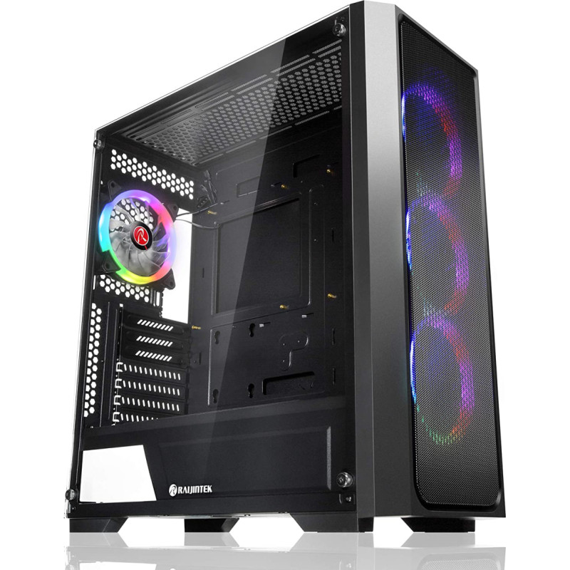 Raijintek PONOS MS4, tower case (black, FULL MESH version)