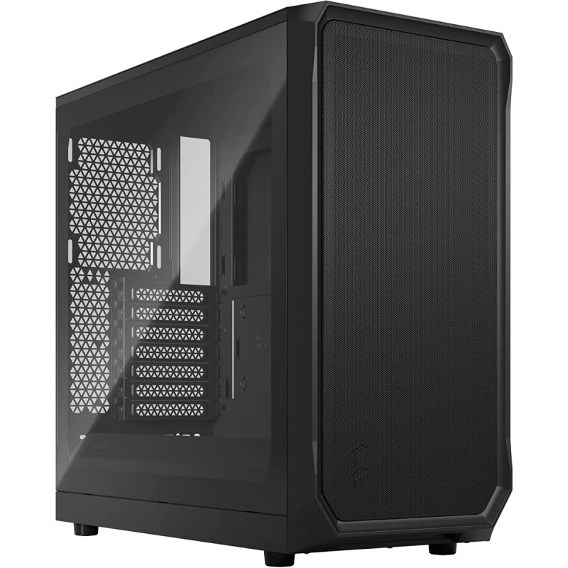 Fractal Design Focus 2 Black TG Clear Tint, tower case (black, tempered glass)