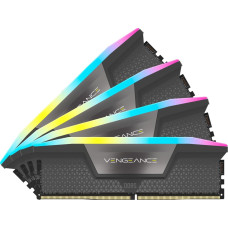 Corsair 64 GB DDR5-6600 Kit, memory (black, CMH64GX5M4B6600C32, Vengeance RGB, XMP)