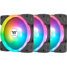 Thermaltake SWAFAN EX14 ARGB Sync PC Cooling Fan TT Premium Edition, Case Fan (black, Pack of 3)