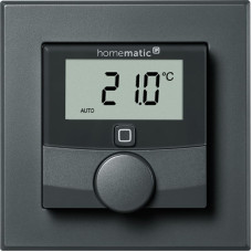 Homematic Ip wall thermostat with humidity sensor (HmIP-WTH-A) (anthracite)