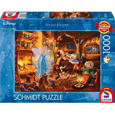 Schmidt Spiele Thomas Kinkade Studios: Disney Dreams Collection - Geppetto's Pinocchio, Puzzle (1000 Pieces)