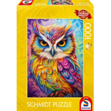 Schmidt Spiele Owl in Parrot Dress, Puzzle (1000 pieces)