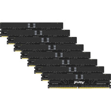 Kingston FURY DDR5 - 128GB - 5600 - CL - 28 (8x 16 GB) Octa-Kit, RAM (black, KF556R28RBEK8-128, Renegade Pro, INTEL XMP, AMD EXPO)