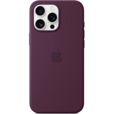 Apple Silicone Case with MagSafe (plum, iPhone 16 Pro Max)