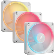 Corsair iCUE LINK LX120-R RGB Reverse, case fan (white, 3-pack, 120 mm)