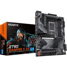 Gigabyte Mainboard|GIGABYTE|Intel Z790|LGA1700|ATX|Memory DDR5|Memory slots 4|1xPCI-Express 4.0 16x|1xPCI-Express 5.0 16x|4xM.2|1xHDMI|1xDisplayPort|4xUSB 2.0|5xUSB 3.2|1xUSB-C|1xOptical S/PDIF|1xRJ45|2xAudio port|Z790GAMINGXAX1.1