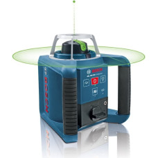 Bosch rotation laser GRL 300 HVG Professional, with construction tripod (blue, case, green laser line)