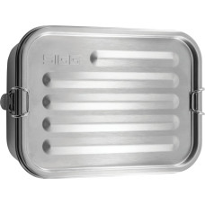 Sigg lunch box stainless steel Gemstone Selenite (stainless steel (brushed))