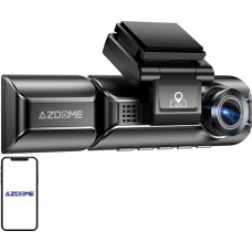 Azdome 550Pro Front camera 4K, rear camera 1080p and internal IR camera, WiFi 5G/2.4G, GPS, G-Sensor, USB-C + 64GB memory card