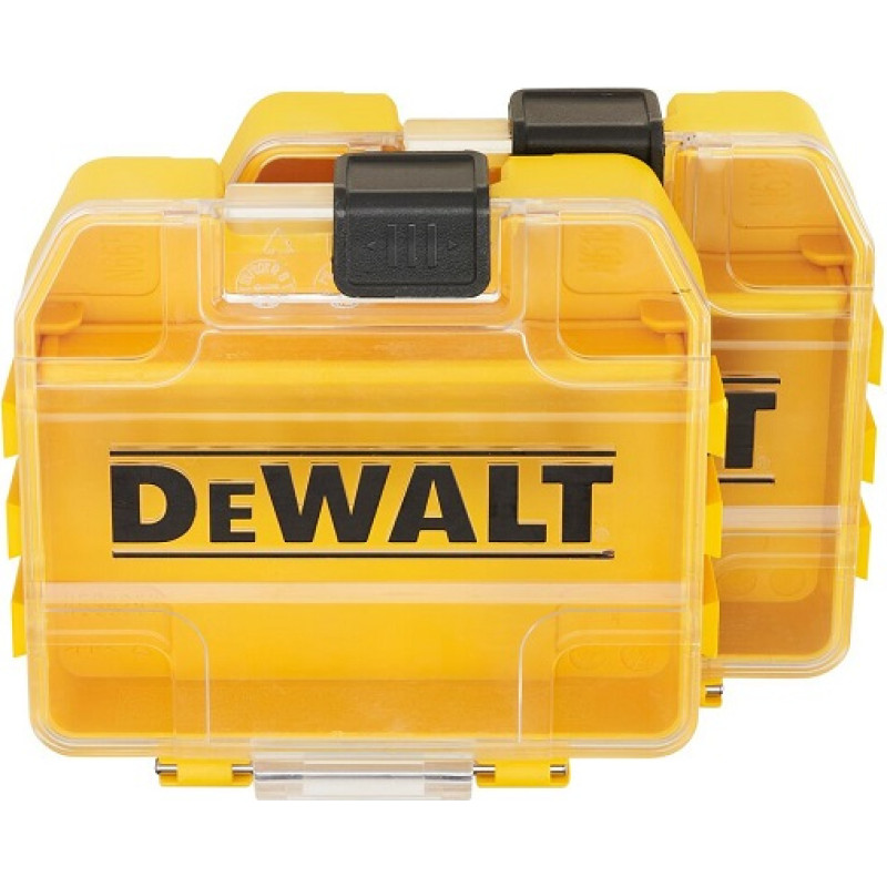 Dewalt PUDEŁKO NA BITY TOUGHCASE TIC TAC 2szt. KOMPATYBILNY TSTAK