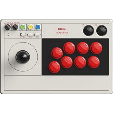 8Bitdo Arcade Stick, Joystick (grey)